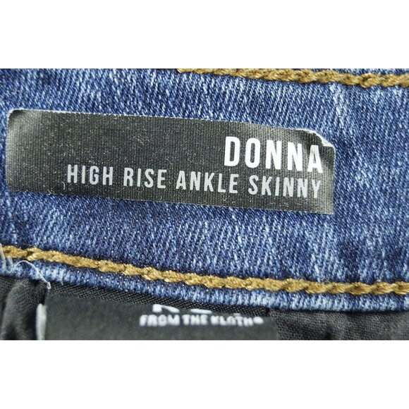 KUT From The Kloth Women’s Jeans Size 16 Blue Stretch Denim Mid-Rise - Picture 5 of 16